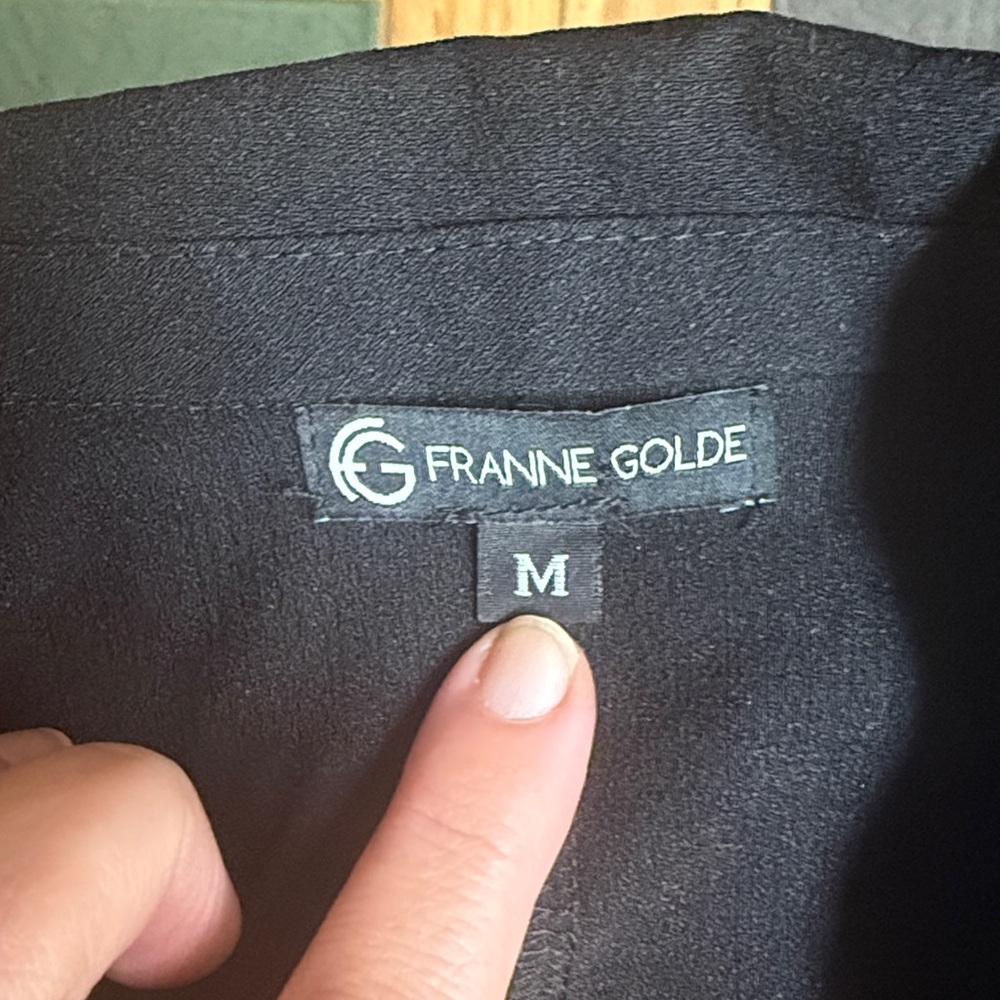 Franne Golde Single Button Blazer - image 8